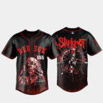 Boston Red Sox x Slipknot Stadium Tour 2027 Graphic Baseball Jersey for Baseball and Slipknot Fans