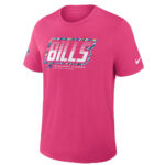 Buffalo Bills 2026 Crucial Catch Graphic Pink Shirt for Football Fans