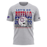 Buffalo Bills x Josh Allen 2026 Let’s Go Buffalo Patricia Allen Fund Graphic Shirt for Football Fans