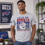 Buffalo Bills x Josh Allen 2026 Let’s Go Buffalo Patricia Allen Fund Graphic Shirt for Football Fans
