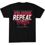 Carolina Hurricanes Hockey Win. Surge. Repeat Graphic Shirt for Hockey Fans