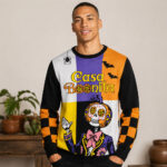 Casa Bonita Halloween Skeleton 2026 Ugly Sweater for Halloween Fans