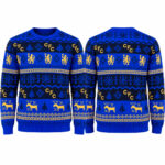 Chelsea FC Gold Reindeer Christmas 2026 Jumper Ugly Sweater