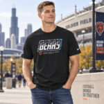 Chicago Bears 2026 Crucial Catch Graphic Shirt for Football Fans