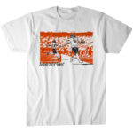 Chicago Bears Caleb Williams and Luther Burden III Never Let It Rest Graphic Shirt for Football Fans