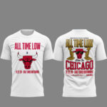 Chicago Bulls x All Time Low Live in Chicago 2026 Graphic Shirt for Basketball Fans