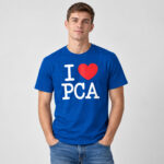 Chicago Cubs Pete Crow-Armstrong I Heart PCA Graphic Shirt for Baseball Fans