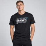 Cincinnati Bengals 2026 Crucial Catch Graphic Black Shirt for Football Fans