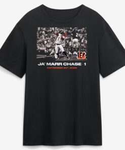 Cincinnati Bengals Ja'Marr Chase Flash Features Week 2 Graphic Shirt for Football Fans