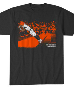 Cincinnati Bengals Ja'Marr Chase Ten Toes Down Graphic Shirt for Football Fans