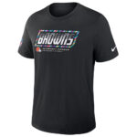 Cleveland Browns 2026 Crucial Catch Graphic Black Shirt for Football Fans