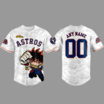 Custom Name And Number Houston Astros x Anime Night 2026 Baseball Jersey for Baseball and Anime Fans