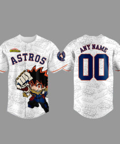 Custom Name And Number Houston Astros x Anime Night 2026 Baseball Jersey for Baseball and Anime Fans