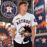 Custom Name And Number Houston Astros x Anime Night 2026 Baseball Jersey for Baseball and Anime Fans