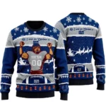 Custom Name And Number Indianapolis Colts All I Need For Christmas Is Colts Ugly Sweater