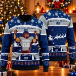 Custom Name And Number Indianapolis Colts All I Need For Christmas Is Colts Ugly Sweater
