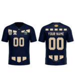 Custom Name And Number Navy Under Armour 100th Anniversary 2026 Football Jersey