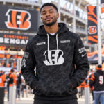 Custom Name Cincinnati Bengals Salute To Service 2026 Camo Graphic Hoodie for Football Fans