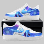 Custom Name Frozen 3 Elsa And Anna Shoes Sneakers Version 1 for Frozen Fans