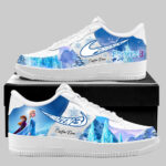 Custom Name Frozen 3 Elsa And Anna Shoes Sneakers Version 2 for Frozen Fans