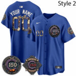 Custom Name and Number Chicago Cubs Halloween Nightmare 2026 Baseball Jersey