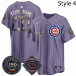 Custom Name and Number Chicago Cubs Halloween Nightmare 2026 Baseball Jersey