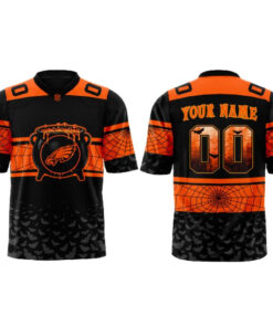 Custom Name and Number Philadelphia Eagles Happy Halloween Day 2026 Football Jersey