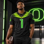 Custom Number Oregon Ducks 2026 Origin of Speed Football Jersey