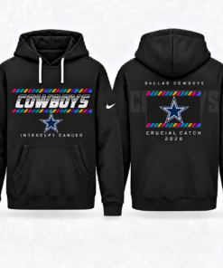 Dallas Cowboys 2026 Crucial Catch Graphic Hoodie Version 3 for Football Fans