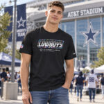 Dallas Cowboys 2026 Crucial Catch Graphic Shirt for Football Fans