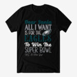Dear Santa All I Want Is For The Eagles To Win The Super Bowl 2026 Shirt