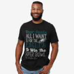 Dear Santa All I Want Is For The Eagles To Win The Super Bowl 2026 Shirt