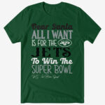 Dear Santa All I Want Is For The Jets To Win The Super Bowl 2026 Shirt