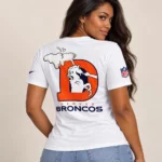 Denver Broncos 2026 I’m Drunk Today White Graphic Shirt for Football Fans