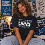 Detroit Lions 2026 Crucial Catch Graphic Shirt for Football Fans