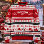 Detroit Red Wings Hockeytown Ugly Sweater 2026 For Hockey Fans