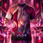 Evelynn KDA The Comeback Arcane League Of Legends Graphic Shirt for League Of Legends Fans