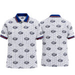 Florida Gators All-Over Logo Print Graphic Polo Shirt for College Football Fans