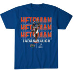 Florida Gators Football Jadan Baugh Heisman Hopeful Name Pose Graphic Shirt for College Football Fans