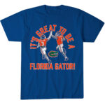 Florida Gators Football Vernell Brown III & Bailey Stockton High Five Graphic Shirt for College Football Fans