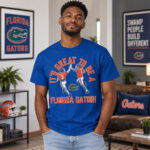 Florida Gators Football Vernell Brown III & Bailey Stockton High Five Graphic Shirt for College Football Fans