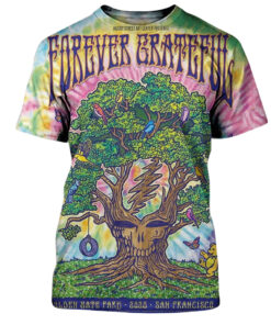 Forever Grateful San Francisco CA Event 2026 Graphic Shirt for Music Fans