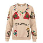 Funny Christmas Holiday Graphic Ugly Sweater 2026 for Christmas Fans
