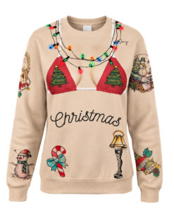 Funny Christmas Holiday Graphic Ugly Sweater 2026 for Christmas Fans