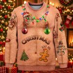 Funny Hairy Body Ugly Christmas Sweater 2026 for Christmas