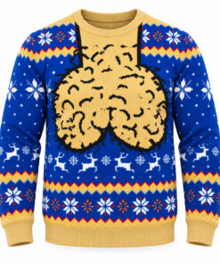 Funny Men’s Jingle Balls 2026 Blue Ugly Christmas Sweater
