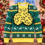Funny Men’s Jingle Balls 2026 Green Ugly Christmas Sweater