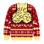 Funny Men’s Jingle Balls 2026 Red Ugly Christmas Sweater
