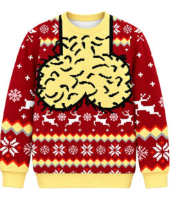 Funny Men’s Jingle Balls 2026 Red Ugly Christmas Sweater