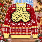 Funny Men’s Jingle Balls 2026 Red Ugly Christmas Sweater